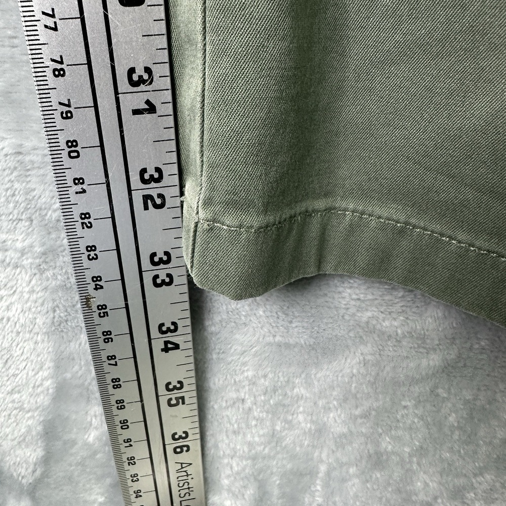 Vineyard Vines Slim Pants Men's 36x34 Olive Green Stretch Chino Casual - Picture 4 of 10